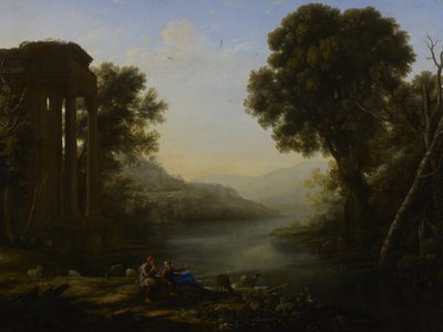 Paisaje pastoral (Minneapolis Institute of Arts) de Claude Lorrain